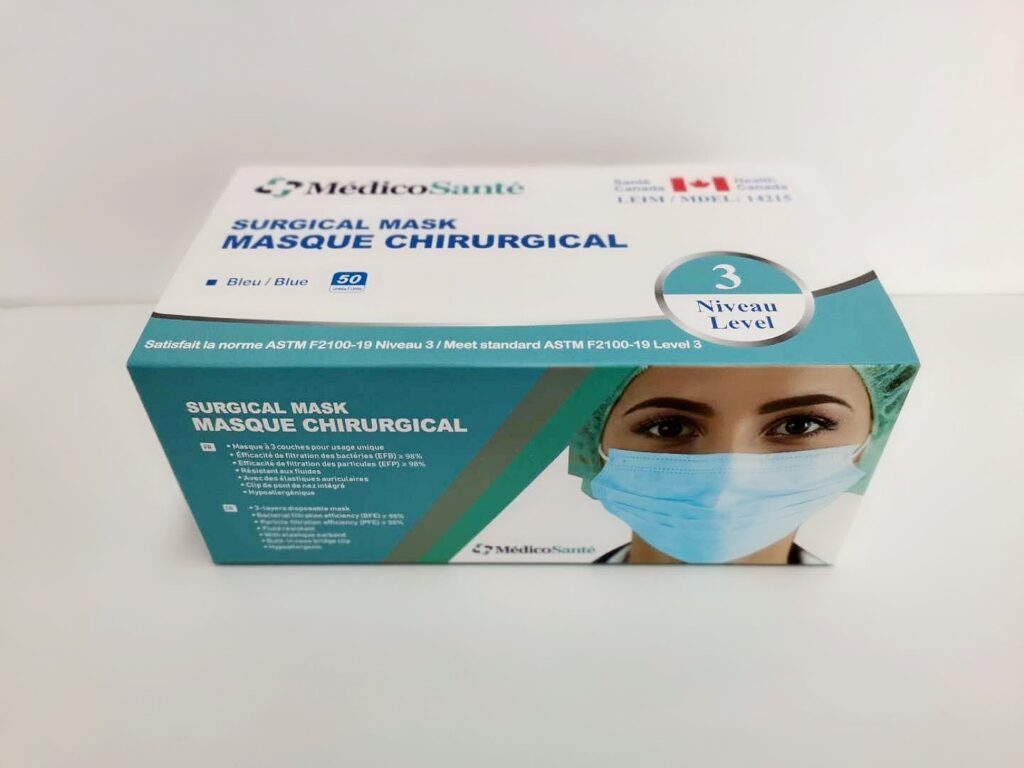 Procedure Masks Surgical Masks Protection Masks certified ASTM LEVEL 3